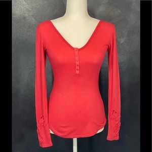 Long sleeve Raver pink Guess shirt